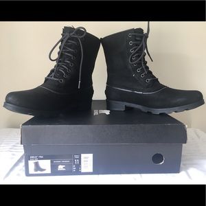 Sorel Emelie Black Boots